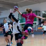 Németh Kata (fehér) és Buzási Orsolya (7-essel) egyik párharca