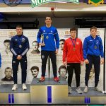 Hajduch Nándor a dobogó második fokán