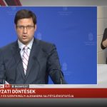 Gulyás Gergely a délutáni Kormányinfón