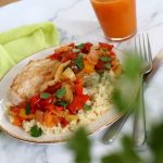 Lecsós pulyka kölessel