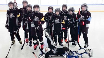 Az U12-es jégkorongcsapat