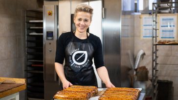 Urbán Ildikó készítette az idén is a legkülönlegesebb bejglit