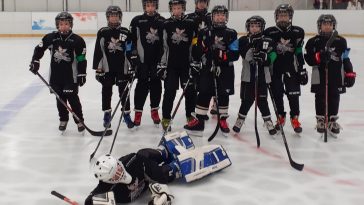 A Szarvasi Jégkorong SE U12-es csapata