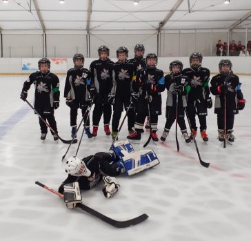 A Szarvasi Jégkorong SE U12-es csapata