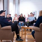 Szendrői Csabával Bődi Etelka beszélgetett az Íróklub szombati eseményén