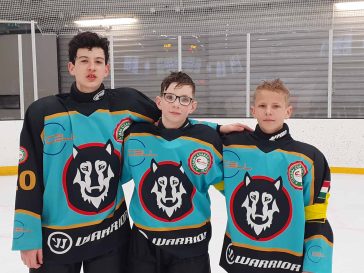 A három szarvasi csapattag: Petrovics Soma, Cziglédszky Barnabás és Csengődi Péter Keve