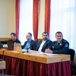 Molnár Sándor rendőr alezredes, kapitányságvezető mutatta be Békésszentandrás közbiztonsági helyzetét a képviselőknek