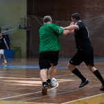 Nagy Zoltán (Labda vót, spori!) és Lestyan-Goda Zsombor (NagyRét Farm) harca a labdáért