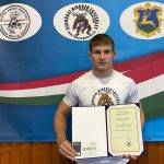 Hajduch Nándor a Szavas Város Barátainak Körétől kapott "Szarvasért" Emléklappal