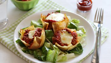Pulykás lasagnefalatok