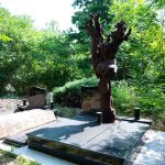 Ruzicskay György sírja Sárkány Magdolna önzetlenségének köszönhetően megújult