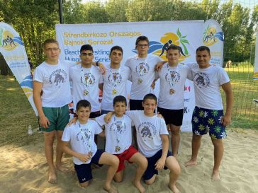 Birkózóink a Strandbirkózó OB sorozat első állomásán Soltvadkerten 2022. június 2-án