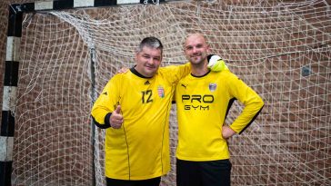 Krnák Zsolt és Sztancsik Csaba, a Nagyrét és a Pro Gym kapusai