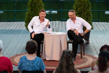 A Rejtő-est vidámságfelelőse Boronyák Gergely és Timkó János volt