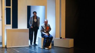 Szalay Bence (Charlie Babbitt) és Oberfrank Pál (Raymond)