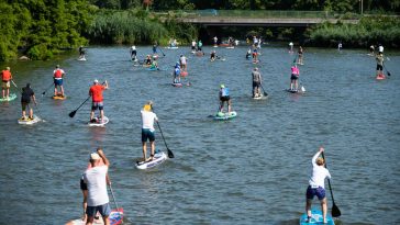 SUP-osok a 25. Kenumaratonon