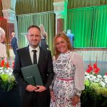 Povázsay Bence és Vitályos Eszer, a Kulturális és Innovációs Minisztérium parlamenti államtitkára