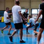 Fehérben a Lesz ami lesz, feketében a NagyRét Farm. Lesstyan-Goda Zsombor 8 gólt lőtt.