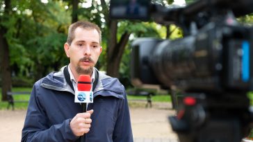 Samu Tamás Gergő a szerda reggel tartott sajtótájékoztatóján