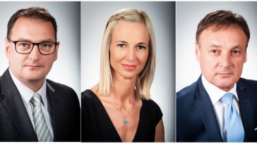 A Gallicoop Pulykafeldolgozó Zrt. vezetése: Füzesséry Tibor stratégiai vezérigazgató, valamint dr. Sóki Krisztina és Ruck János operatív vezérigazgatók