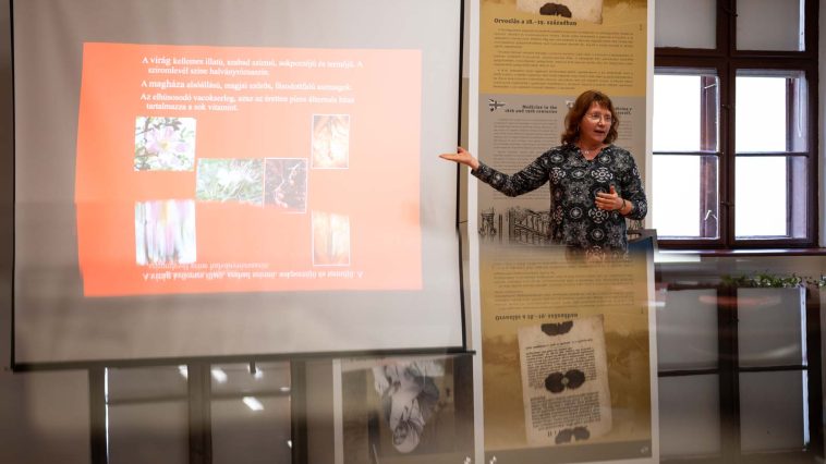 Dr. Valkovszky Noémi előadása nyitotta a Múzeumok Őszi Fesztiválja 2022-es programsorozatát a Tessedik Sámuel Múzeumban
