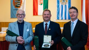 Lóránt János Demeter, Hévizi Róbert és Kozák János vehetett át díjat a 2022-es Szent András-napon
