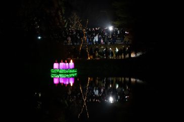 Sokkal látványosabb lett a vízi koszorú Békésszentandráson