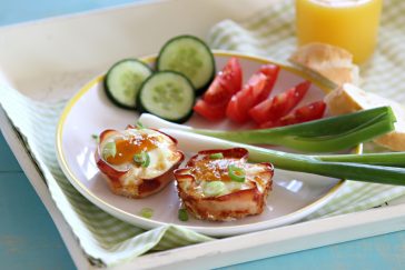 Pulykasonkában sült tojás