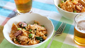 New Orleans-i pulyka jambalaya