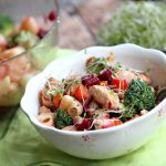 Őszi tésztasaláta pulykamellkockával