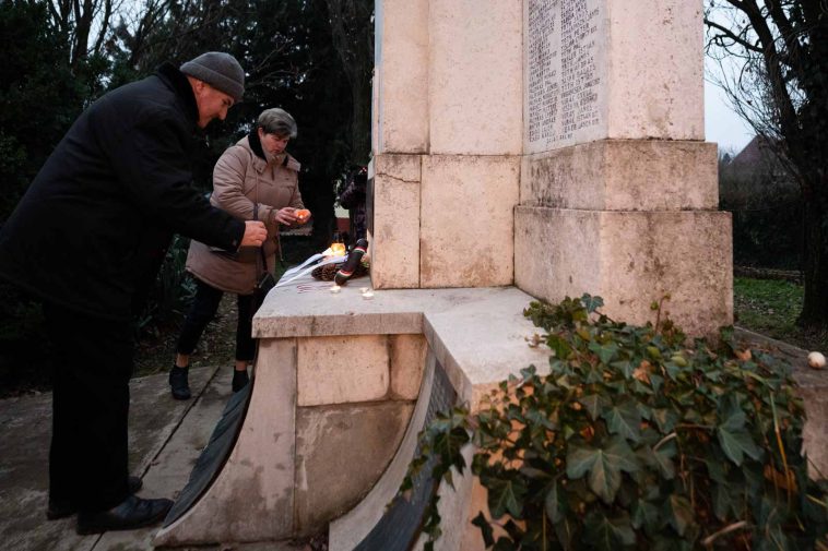 A Hősök emlékművénél emlékeztek a szentandrásiak a Doni katasztrófa 80. évfordulóján