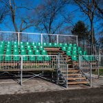 Elkészült az 51 ülőhelyes lelátó Csabacsűdön