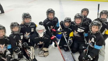 A Szarvasi Jégkorong SE U10-es csapata