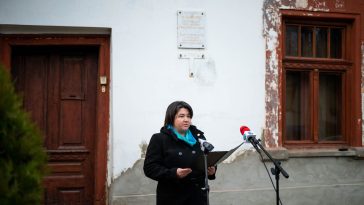 Farkasné Sinka Dóra mondott beszédet a magyar kultúra napja alkalmából Békésszentandráson