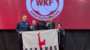 Szarvasi karatésok a Zágrábban rendezett horvát nagydíjon