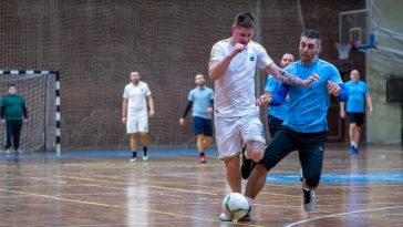 Az első félidőben jól tartotta magát a Gallicoop a Gólgyártók ellen