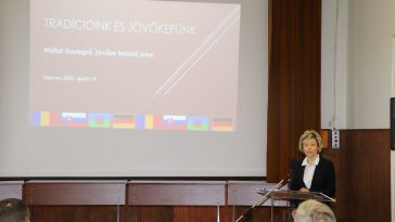 Dr. Katona Krisztina, a Gál Ferenc Egyetem Pedagógiai Karának dékánja.