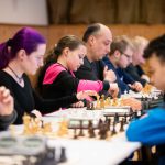 Csipai Maya Dorka a Révész Béla schnell sakkemlékversenyen.