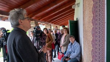 A szentandrási szőnyeg történetét elevenítették fel Békésszentandráson.