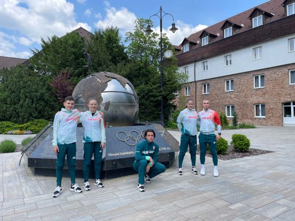 Válogatott karatésaink az olimpiai edzőtáborban