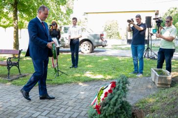 Dankó Béla Békésszentandráson a nemzeti összetartozás napján 2023. június 4-én.