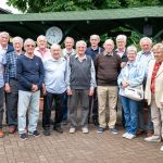 A veterán kézilabdázók 13. találkozójának résztvevői.