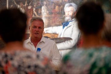 Dr. Melis János és Munkácsy Mihály.