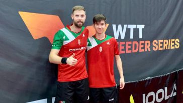 Lakatos Tamás és Szántosi Dávid, a Szarvasi Körös ASE 17 éves játékosa.