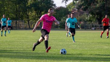 Kiss Gábor az 54. percben szerezte meg a a csűdiek második gólját.
