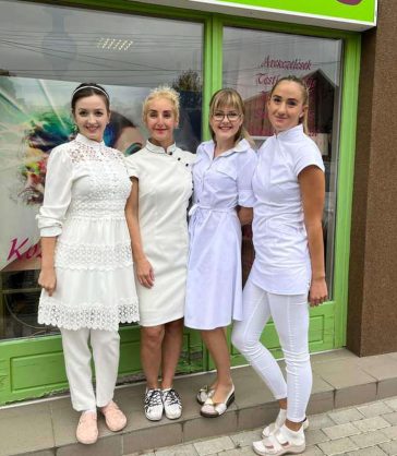 Barabás-Agárdi Fanni, Rajki Erika, Juhász Vivien és Kucsera Noémi.