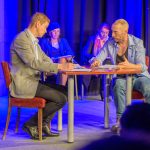 Boronyák Gergely és Timkó János, valamint Jónás Gabriella és Dósa Zsuzsa az Argentin tangóban.