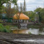 A Kacsa-tó látképe 2023. november 14-én.