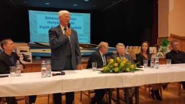 Sinka Péter számol be az év történéseiről.