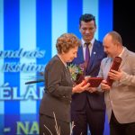 Kitajka Béláné, Edit néni vehette át a Békésszentandrás Kiváló Pedagógusa Kitüntető Díjat.